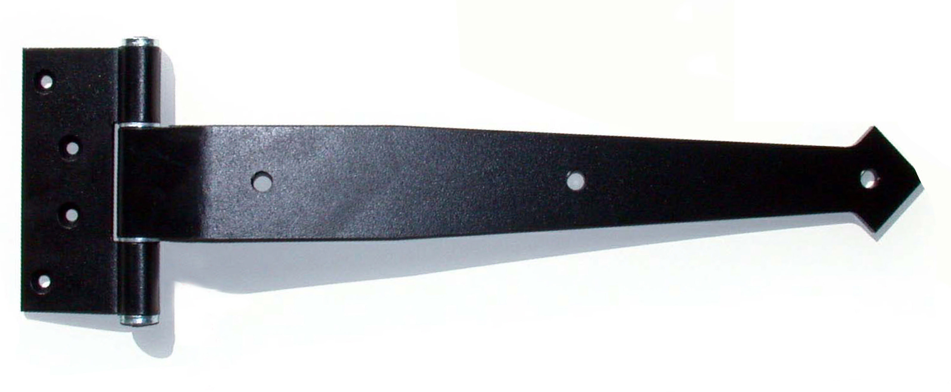 1036 Disc-Bearing Decorative Hinge – 18″ Long – Powder Coat