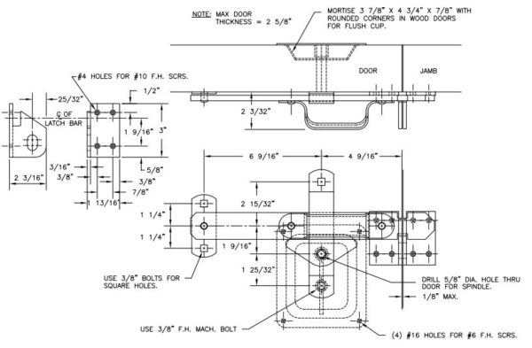 152 Door Latch - Image 3