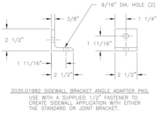 2035 Bracket Angle Package - Image 4